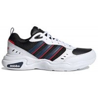 Мужские кроссовки Adidas Originals Strutter черно-белые